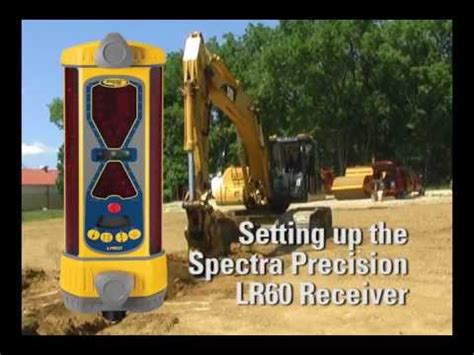 how to mount spectra receiver to skid steer equipment|spectra lr60 receiver.